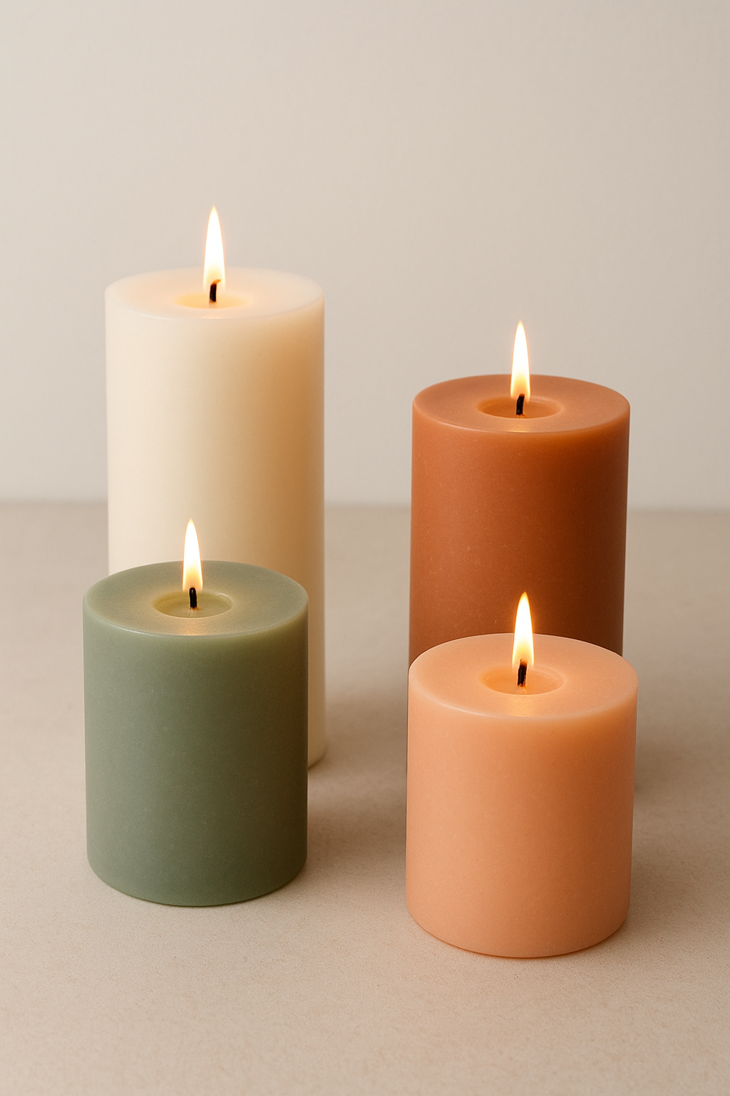 Classic Candle Set of 4